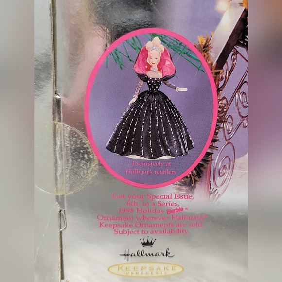 1998 Happy Holidays Special Edition 20200 Barbie - Picture 6 of 10